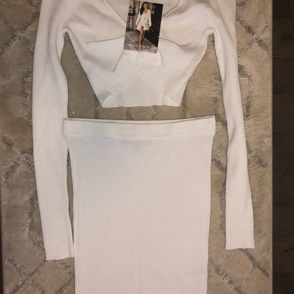 NWT Ribbed Mini Skirt Set 🎉 - Picture 4 of 7